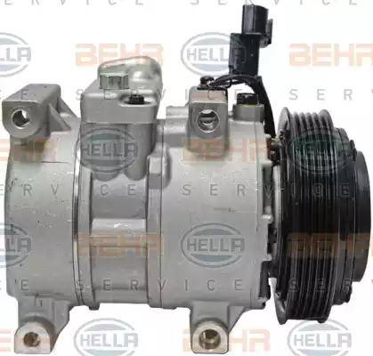 HELLA 8FK 351 272-081 - Компрессор кондиционера autospares.lv