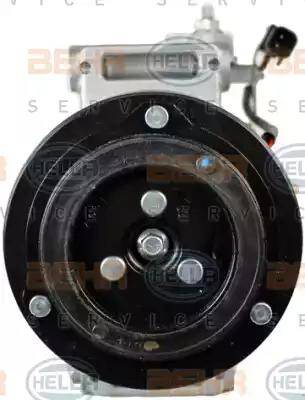 HELLA 8FK 351 272-361 - Компрессор кондиционера autospares.lv