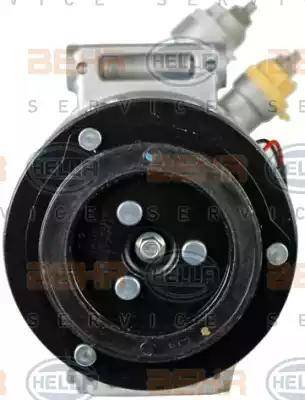 HELLA 8FK 351 272-381 - Компрессор кондиционера autospares.lv