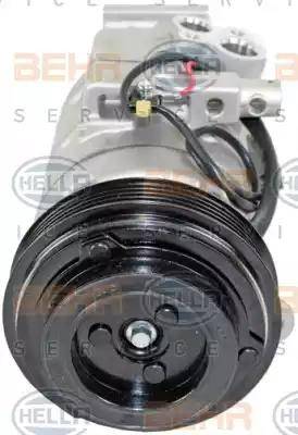 HELLA 8FK 351 272-261 - Компрессор кондиционера autospares.lv