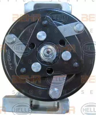 HELLA 8FK 351 272-221 - Компрессор кондиционера autospares.lv