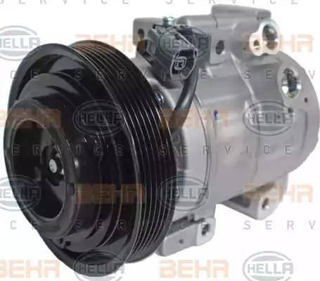 HELLA 8FK 351 272-271 - Компрессор кондиционера autospares.lv