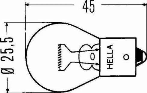 HELLA 8GA 002 073-137 - Лампа накаливания autospares.lv
