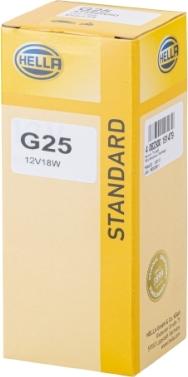 HELLA 8GA 002 072-121 - Лампа накаливания, фонарь указателя поворота autospares.lv