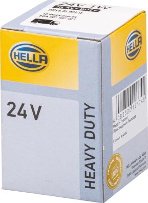 HELLA 8GA 007 997-021 - Лампа накаливания, освещение щитка приборов autospares.lv