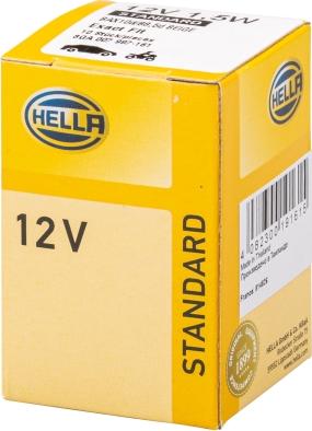 HELLA 8GA 007 997-161 - Лампа накаливания, освещение щитка приборов autospares.lv