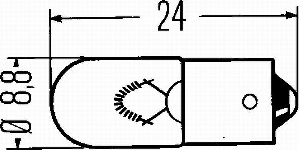 HELLA 8GP 002 068-241 - Лампа накаливания, освещение салона autospares.lv