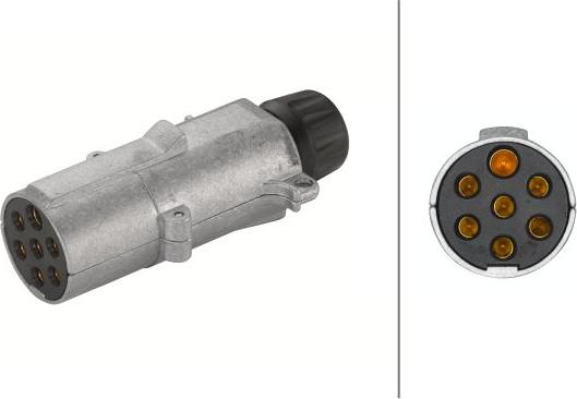 HELLA 8JA 003 831-011 - Вилка, штекер прицепа autospares.lv