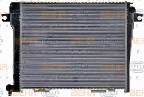 HELLA 8MK 376 714-021 - Радиатор, охлаждение двигателя autospares.lv