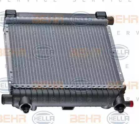 HELLA 8MK 376 710-631 - Радиатор, охлаждение двигателя autospares.lv