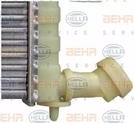 HELLA 8MK 376 710-261 - Радиатор, охлаждение двигателя autospares.lv