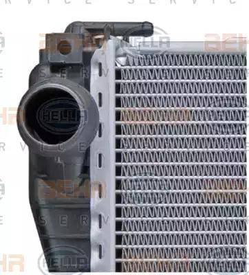 HELLA 8MK 376 712-501 - Радиатор, охлаждение двигателя autospares.lv