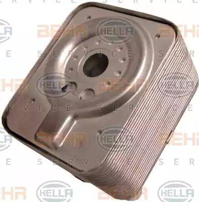 HELLA 8MO 376 778-021 - Масляный радиатор, двигательное масло autospares.lv