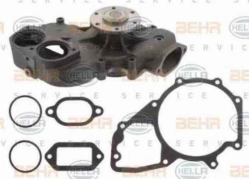 HELLA 8MP 376 808-634 - Водяной насос autospares.lv