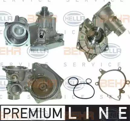 HELLA 8MP 376 803-131 - Водяной насос autospares.lv