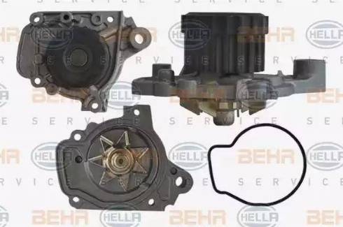 HELLA 8MP 376 802-251 - Водяной насос autospares.lv