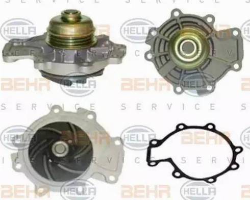 HELLA 8MP 376 807-481 - Водяной насос autospares.lv