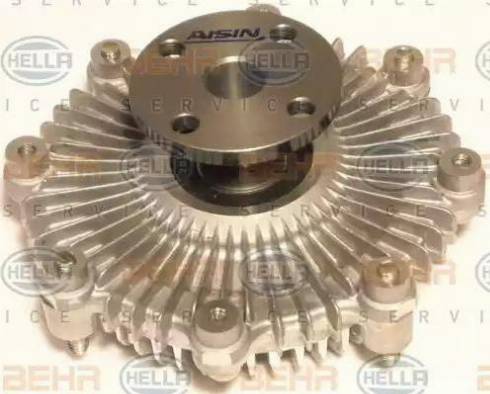 HELLA 8MV 376 791-331 - Сцепление, вентилятор радиатора autospares.lv