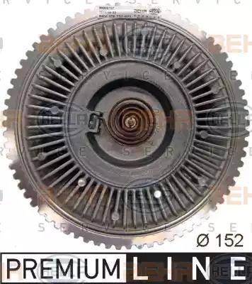 HELLA 8MV 376 757-601 - Сцепление, вентилятор радиатора autospares.lv