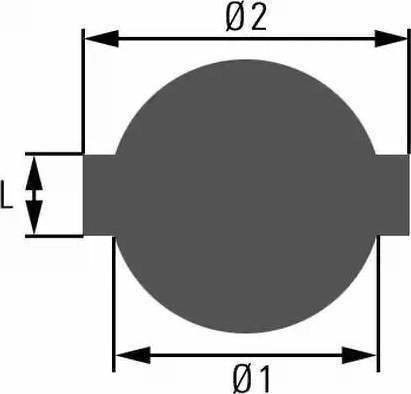 HELLA 8XY 004 720-001 - Крышка, топливный бак autospares.lv