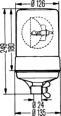 HELLA 2RL 004 957-111 - Проблесковый маячок autospares.lv