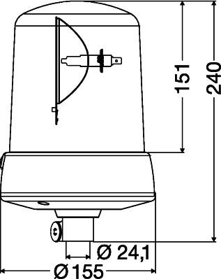 HELLA 2RL 008 063-111 - Проблесковый маячок autospares.lv