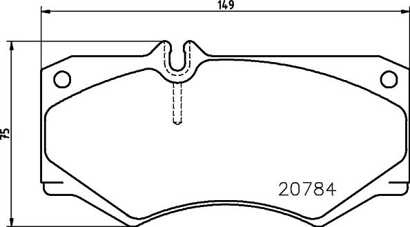 HELLA PAGID 8DB 355 006-061 - Тормозные колодки, дисковые, комплект autospares.lv