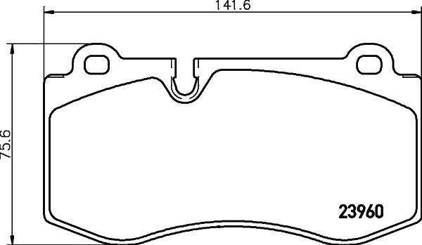 HELLA PAGID 8DB 355 011-401 - Тормозные колодки, дисковые, комплект autospares.lv