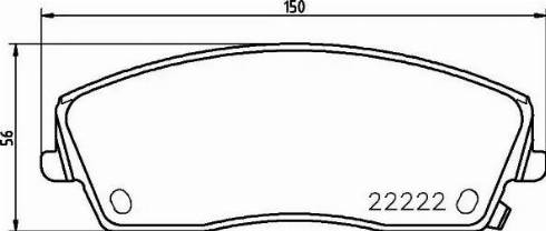 HELLA PAGID 8DB 355 023-291 - Тормозные колодки, дисковые, комплект autospares.lv