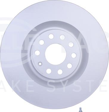 HELLA PAGID 8DD 355 109-541 - Тормозной диск autospares.lv