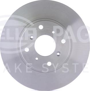 HELLA PAGID 8DD 355 104-991 - Тормозной диск autospares.lv