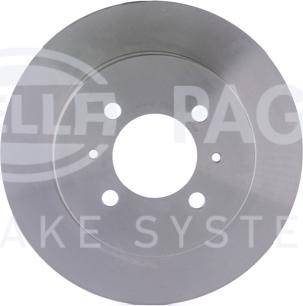 HELLA PAGID 8DD 355 105-141 - Тормозной диск autospares.lv