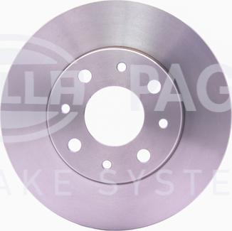 HELLA PAGID 8DD 355 105-881 - Тормозной диск autospares.lv