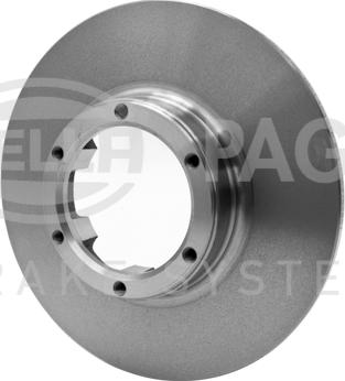 HELLA PAGID 8DD 355 100-031 - Тормозной диск autospares.lv