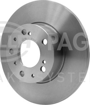 HELLA PAGID 8DD 355 101-781 - Тормозной диск autospares.lv