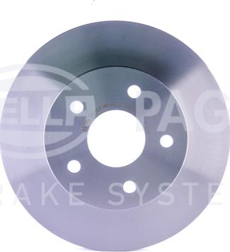HELLA PAGID 8DD 355 108-601 - Тормозной диск autospares.lv