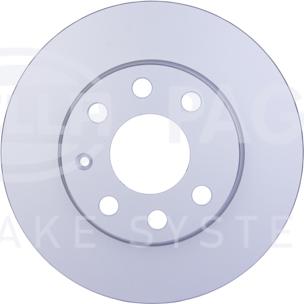 HELLA PAGID 8DD 355 108-331 - Тормозной диск autospares.lv