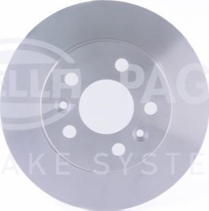 HELLA PAGID 8DD 355 103-531 - Тормозной диск autospares.lv