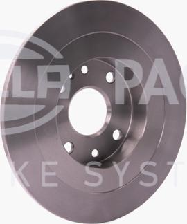 HELLA PAGID 8DD 355 103-191 - Тормозной диск autospares.lv