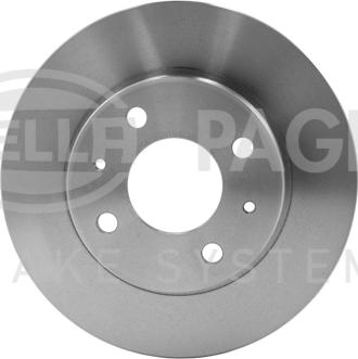 HELLA PAGID 8DD 355 103-331 - Тормозной диск autospares.lv