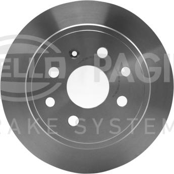 HELLA PAGID 8DD 355 102-481 - Тормозной диск autospares.lv