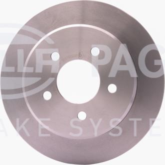 HELLA PAGID 8DD 355 107-901 - Тормозной диск autospares.lv