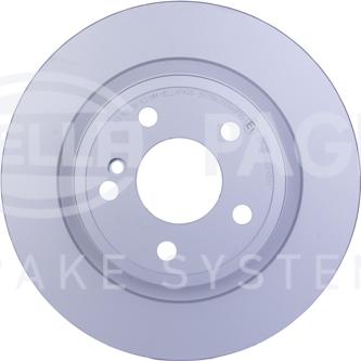 HELLA PAGID 8DD 355 119-421 - Тормозной диск autospares.lv