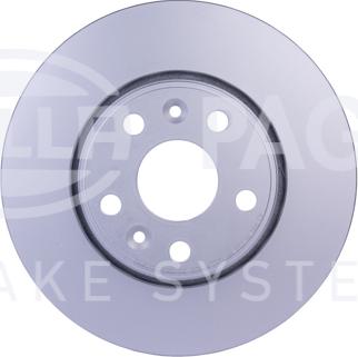 HELLA PAGID 8DD 355 119-691 - Тормозной диск autospares.lv