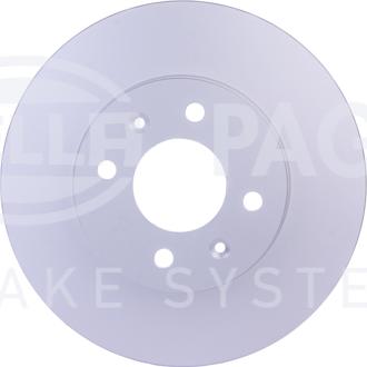 HELLA PAGID 8DD 355 119-011 - Тормозной диск autospares.lv