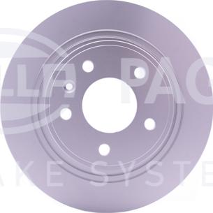 HELLA PAGID 8DD 355 116-601 - Тормозной диск autospares.lv