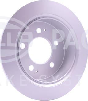 HELLA PAGID 8DD 355 116-341 - Тормозной диск autospares.lv