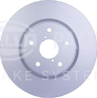 HELLA PAGID 8DD 355 116-361 - Тормозной диск autospares.lv