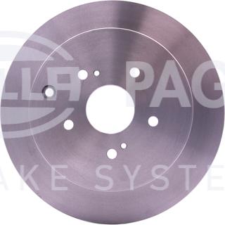 HELLA PAGID 8DD 355 116-781 - Тормозной диск autospares.lv