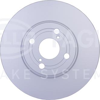 HELLA PAGID 8DD 355 110-451 - Тормозной диск autospares.lv